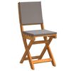 vidaXL Ensemble bistrot 3 pcs Huile Naturelle Bois d'Acacia Massif