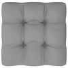vidaXL Salon de jardin 5 pcs avec coussins Bois de pin massif