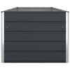 vidaXL Jardini&egrave;re Anthracite 195 x 100 x 45 cm Acier galvanis&eacute;