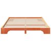 vidaXL Cadre de lit Marron 160 x 220 cm Pin massif