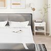 vidaXL Prot&egrave;ge-matelas blanc 90x200 cm imperm&eacute;able