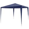 vidaXL Tonnelle de jardin Tente de r&eacute;ception Chapiteau Bleu 3x3m