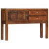 vidaXL Buffet 118x30x75 cm Bois de manguier massif