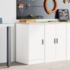 vidaXL Armoire de rangement de garage blanc 40x51x85 cm bois de pin