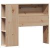 vidaXL Lit biblioth&egrave;que sans matelas 100x200 cm bois massif de pin