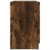 vidaXL Meuble d'&eacute;vier ch&ecirc;ne fum&eacute; 59x37x59 cm bois d'ing&eacute;nierie