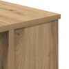 vidaXL Bureau Autre ch&ecirc;ne artisanal 140 x 50 x 75 cm Bois d'ing&eacute;nierie