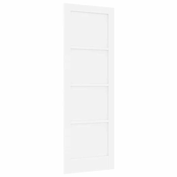 vidaXL Porte int&eacute;rieure ORKDAL Blanc 73,5 x 211 cm Contreplaqu&eacute;