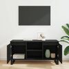 vidaXL Meuble TV Ch&ecirc;ne noir 104 x 35 x 50 cm Bois d'ing&eacute;nierie