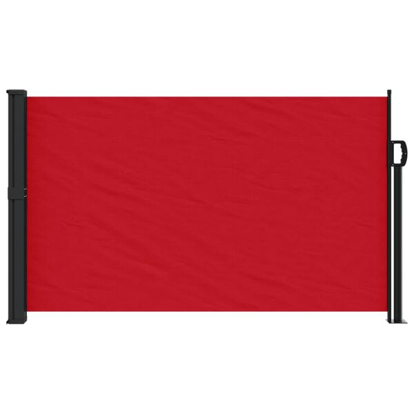 vidaXL Auvent lat&eacute;ral r&eacute;tractable rouge 120x600 cm