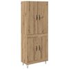 vidaXL Haut Armoire 2 pcs Ch&ecirc;ne artisanal 69,5 x 34 x 180 cm