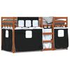 vidaXL Lit superpos&eacute; sans matelas 90x200 cm bois de pin massif