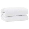 vidaXL Couettes & Duvets Blanc 240 x 260 cm Polyester