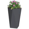 vidaXL Jardini&egrave;re Anthracite 40 x 40 x 75 cm Acier