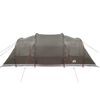 vidaXL Tente familiale tunnel 6 personnes marron imperm&eacute;able