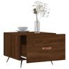 vidaXL Tables basses 2 pcs ch&ecirc;ne marron 50x50x40 cm bois d'ing&eacute;nierie
