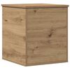 vidaXL Bo&icirc;te de Rangement Ch&ecirc;ne artisanal 40 x 42 x 46 cm