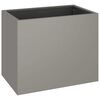 vidaXL Cache-pot de jardin Acier patin&eacute; 50 x 32 x 40 cm Acier patin&eacute;