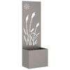 vidaXL &Eacute;cran de confidentialit&eacute; de jardin Fretwork Rouill&eacute; 50 x 140 cm