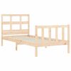 vidaXL Cadre de lit sans matelas bois de pin massif