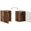 vidaXL Ensemble meuble TV 4 pcs Bois ancien Bois d'ing&eacute;nierie