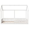vidaXL Cadre de lit d'enfants forme de maison sans matelas 80x200 cm