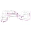 vidaXL Ensemble de canap&eacute;s 3 pcs avec coussins Vert fonc&eacute; Velours