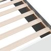 vidaXL Cadre de lit sans matelas blanc 200x200 cm