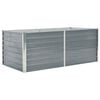vidaXL Jardini&egrave;re 160 x 80 x 45 cm Acier galvanis&eacute; Gris