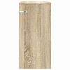 vidaXL Table d'appoint Ch&ecirc;ne Sonoma 29,6 x 29,6 x 60 cm