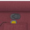 vidaXL Fauteuil inclinable de massage Rouge bordeaux Tissu