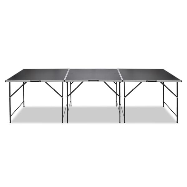 vidaXL Table à coller 3 pcs Pliable