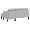vidaXL Ensemble de Canap&eacute;s Gris nuage 173 x 131 x 67 cm Polyester