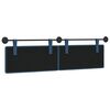 vidaXL T&ecirc;te de lit suspendue Montage mural tissu