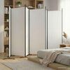 vidaXL Cloison de s&eacute;paration 6 panneaux Blanc 520x180 cm Tissu