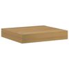 vidaXL &Eacute;tag&egrave;re Murale 2 pcs Marron 23 x 23,5 x 4 cm Bois d'ing&eacute;nierie