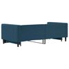 vidaXL Lit de jour avec gigogne sans matelas bleu 90x200 cm