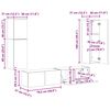 vidaXL Ensemble meuble TV 4 pcs Ch&ecirc;ne artisanal Bois d'ing&eacute;nierie