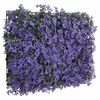 &nbsp;vidaXL Cl&ocirc;ture &agrave; feuilles artificielles 24 pcs violet 40x60 cm