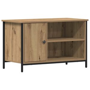 vidaXL Meuble TV 80 x 40 x 50 cm ch&ecirc;ne artisanal Bois d'ing&eacute;nierie