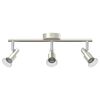 vidaXL Spot de plafond Nickel 39 x 10,5 x 10,5 cm Acier
