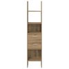 vidaXL Biblioth&egrave;que ch&ecirc;ne artisanal 40 x 35 x 180 cm Bois d'ing&eacute;nierie
