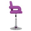 vidaXL Tabouret de bar Violet Similicuir