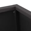 vidaXL Braise Noir 50 x 35 x 100 cm Acier
