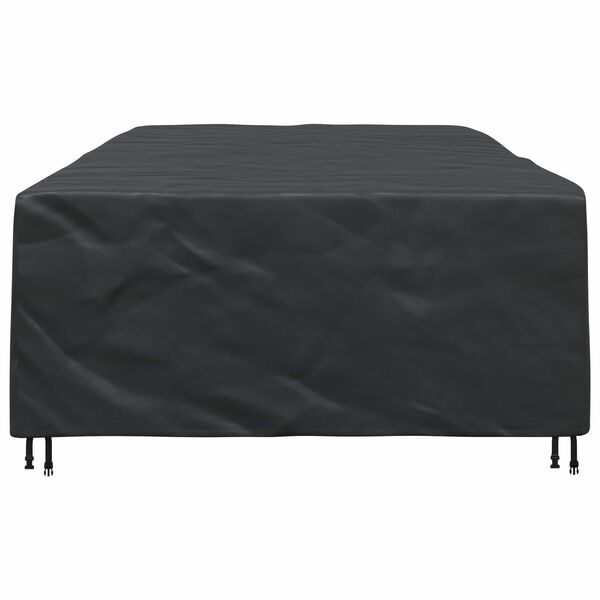 vidaXL Housse pour meubles Uni Noir 315 x 180 x 74 cm 210D