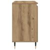 vidaXL Armoire de salle de bain ch&ecirc;ne artisanal 58x33x60 cm