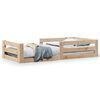 vidaXL Cadre de lit sans matelas 90x200 cm bois de pin massif
