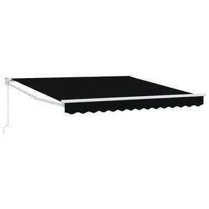 vidaXL Auvent r&eacute;tractable Noir 300 x 250 x 165 cm