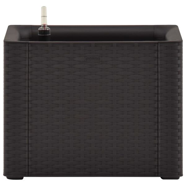 vidaXL Lit surélevé de jardin système d'arrosage Anthracite 43x43x33cm