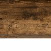vidaXL Bureau mural Ch&ecirc;ne fum&eacute; 60 x 45 x 30 cm Bois d'ing&eacute;nierie